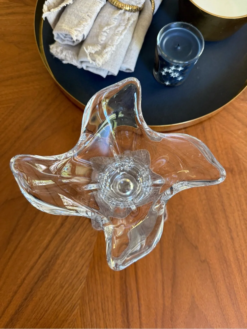 Crystal heavy Vase
